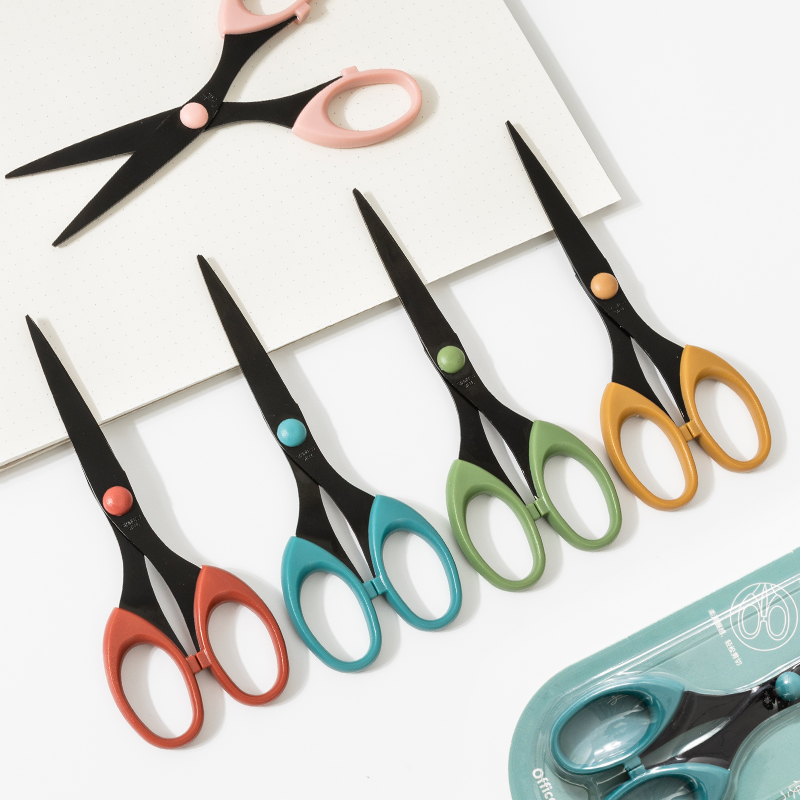 Scissors Stainless Craft - 1-5Pcs Morandi Color Scissor Stainless Steel