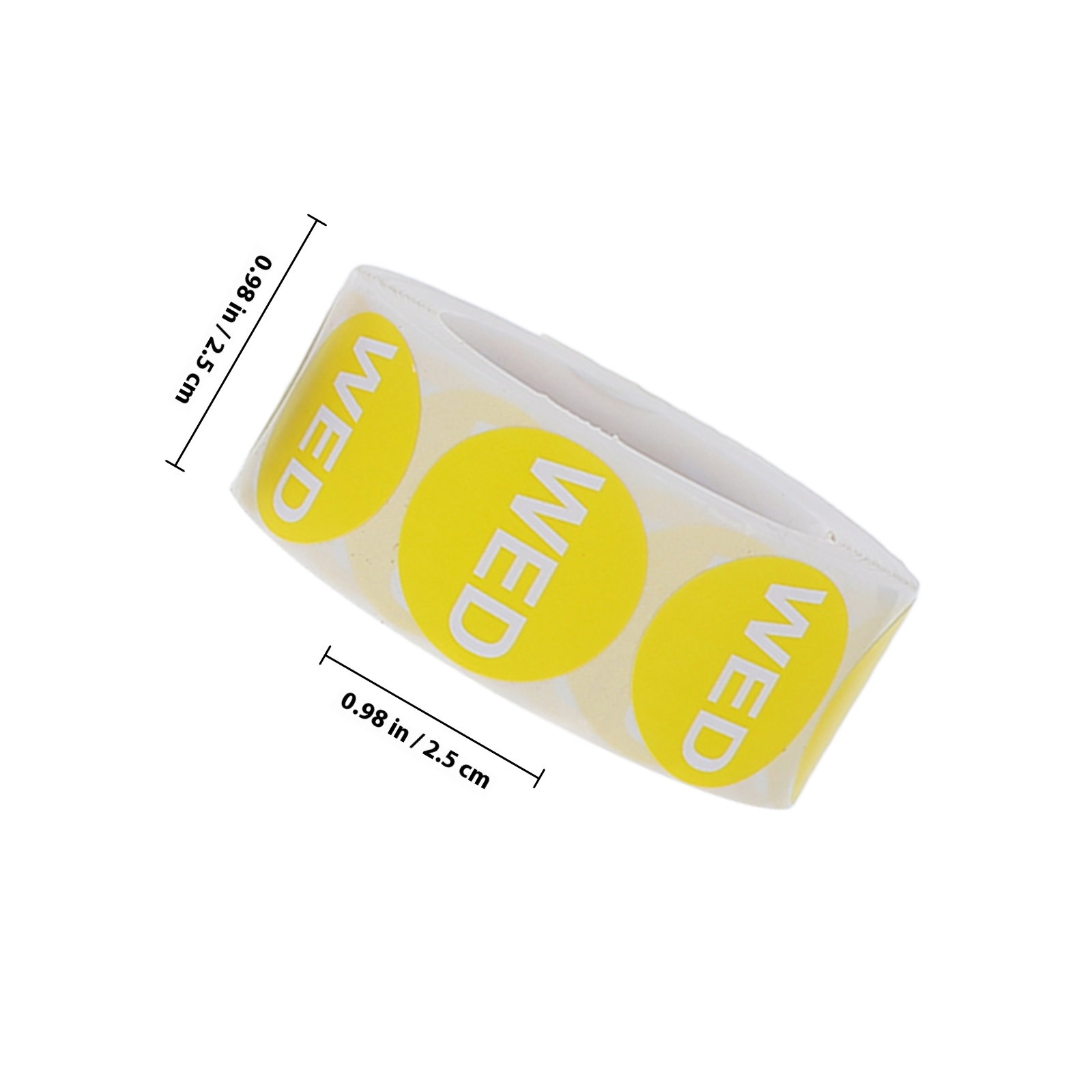 7 Rolls Date Marking Stickers  - Sticker Label Roll recension och pris