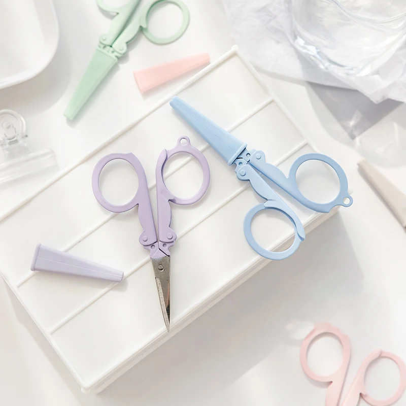 Kawaii Morandi Color Folding S - Stationery And Office Supply Chain recension och pris
