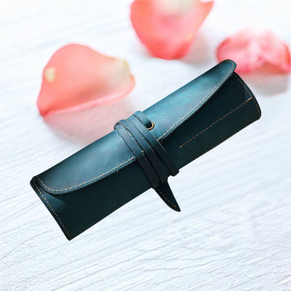 Vintage -Blue Pen Pouch Handma - Pen Pouch Roll recension och pris