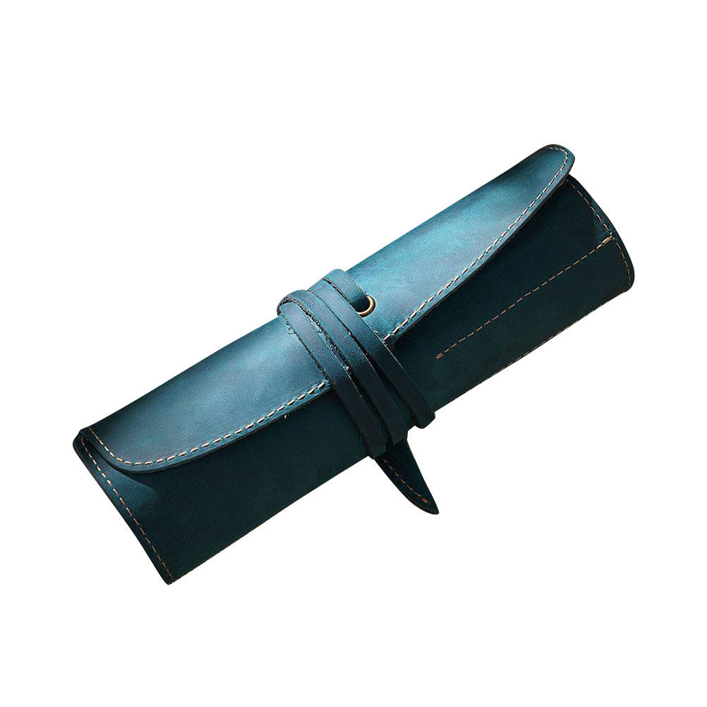 Vintage -Blue Pen Pouch Handma - Pen Pouch Roll recension och pris