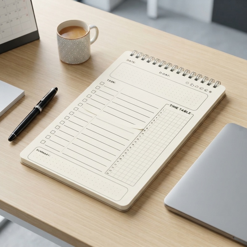 1pc Planner Agenda Spiral A5 N - Office Stationery Supply List recension och pris