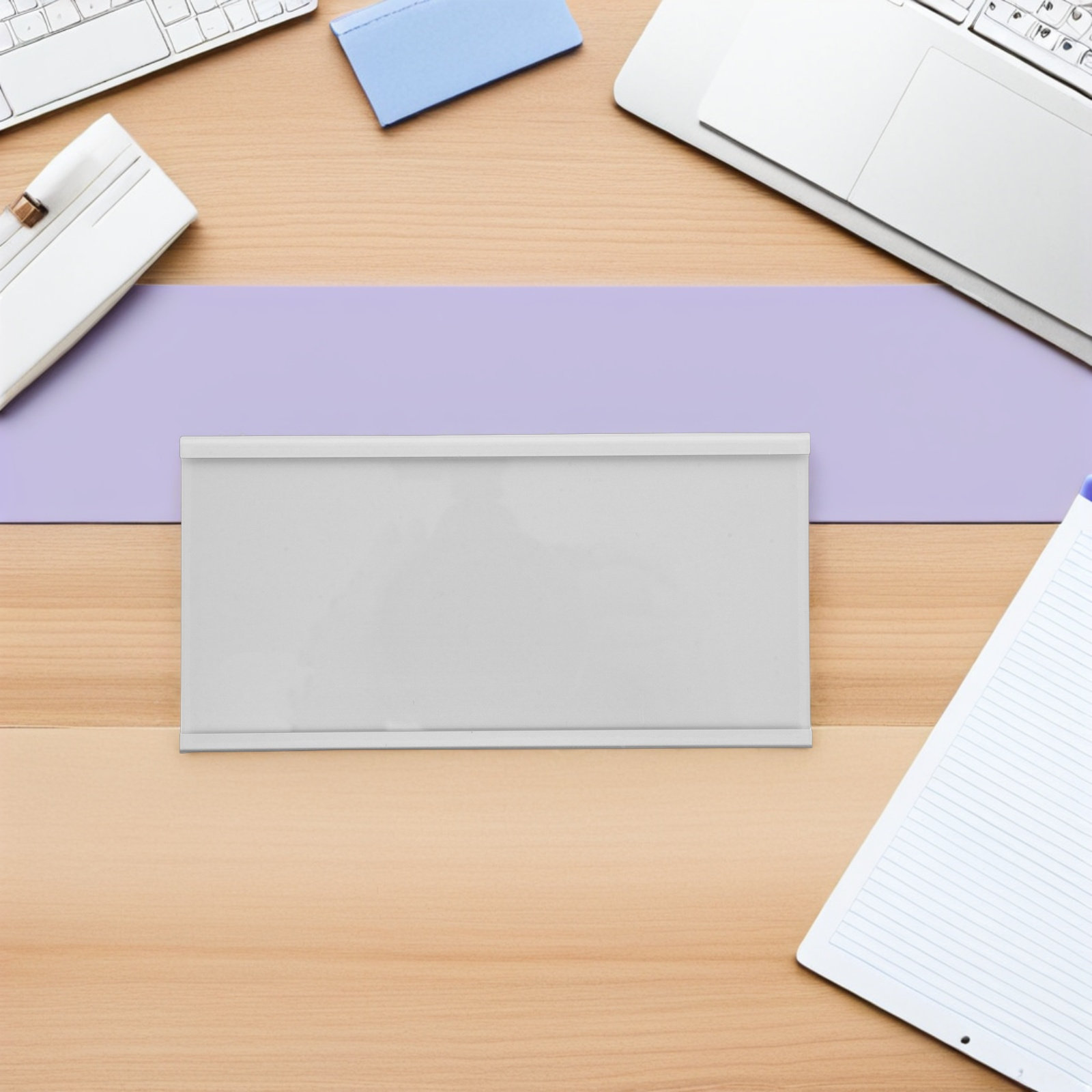 Aluminum Name Plate Holder 9x1 - Desk Name Plate recension och pris