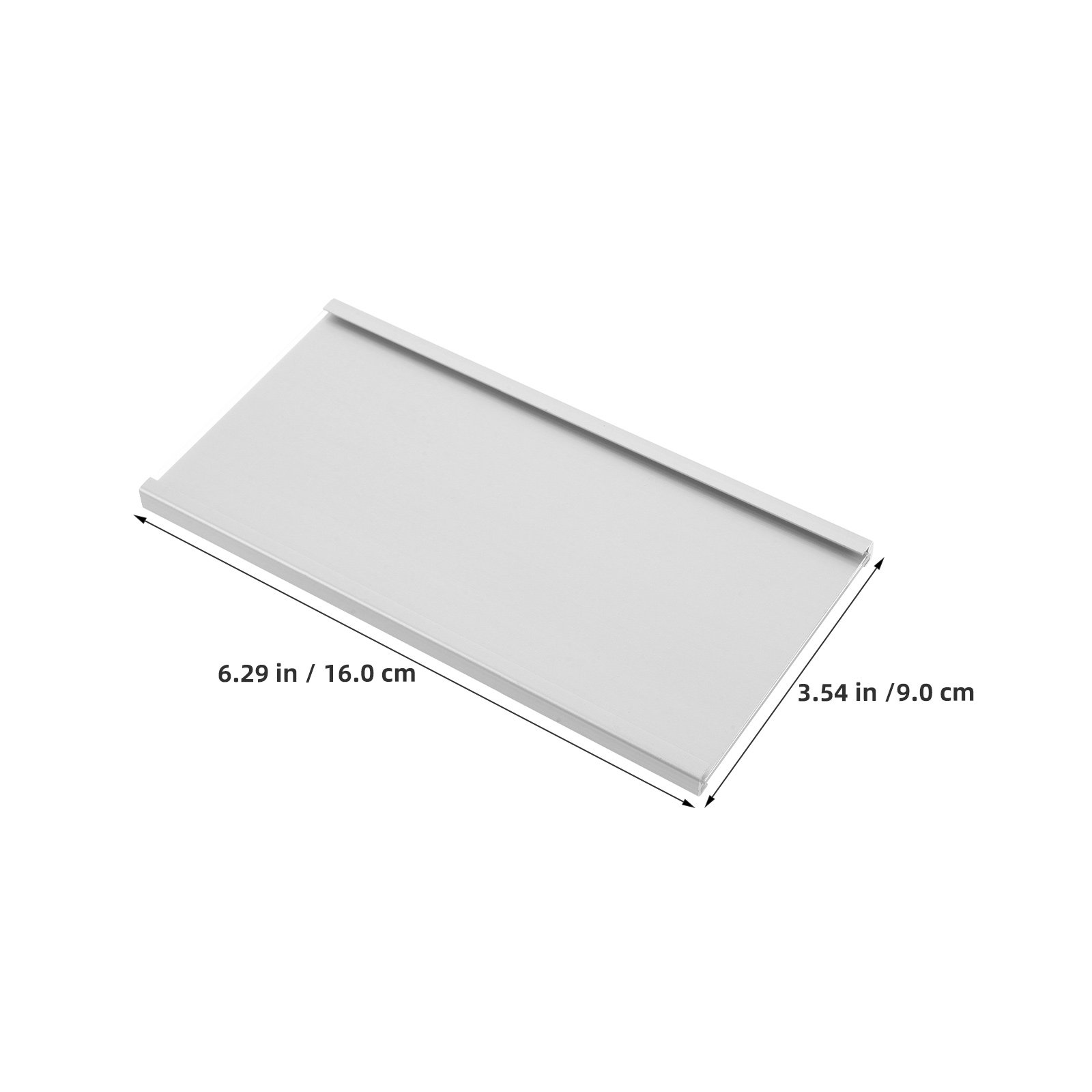 Aluminum Name Plate Holder 9x1 - Desk Name Plate recension och pris