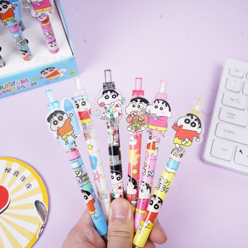 48pcs/box Crayon Shinchan Poin - Stationery Office recension och pris
