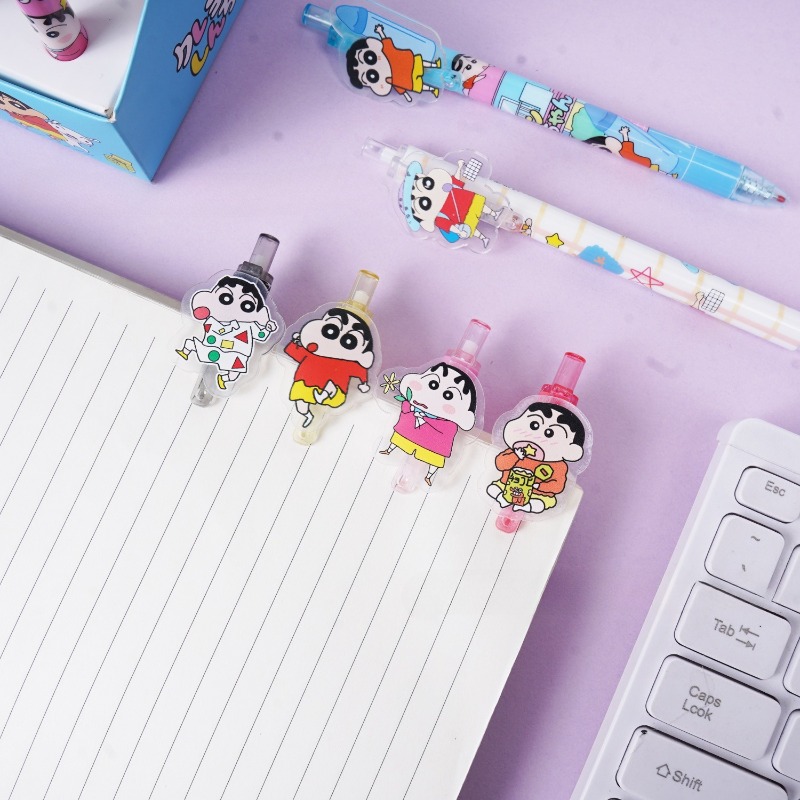 48pcs/box Crayon Shinchan Poin - Stationery Office recension och pris