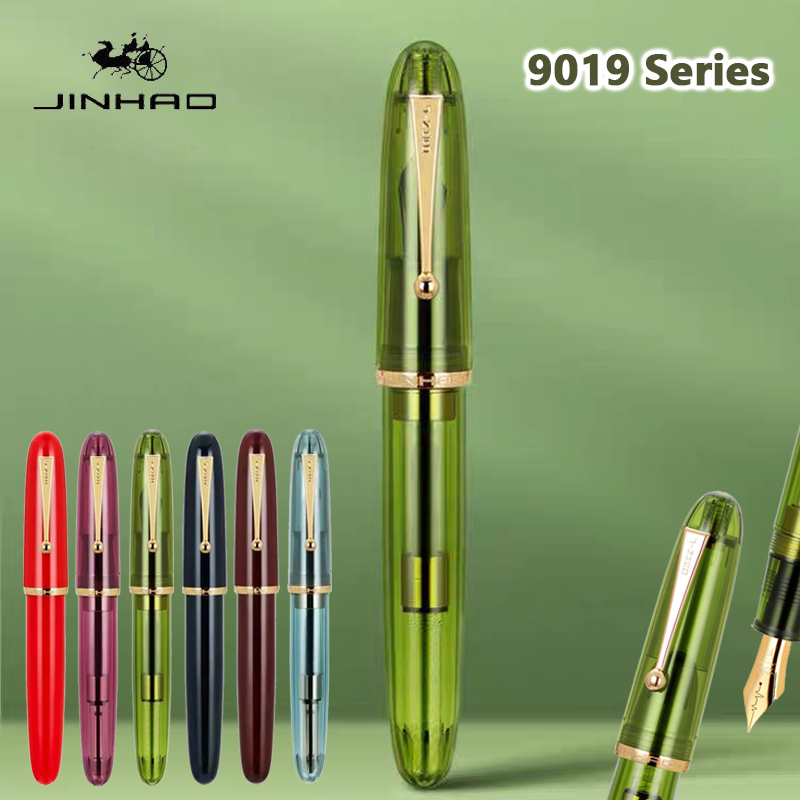 Jinhao 9019 Fountain Pen Trans - Stationery Supply Business recension och pris