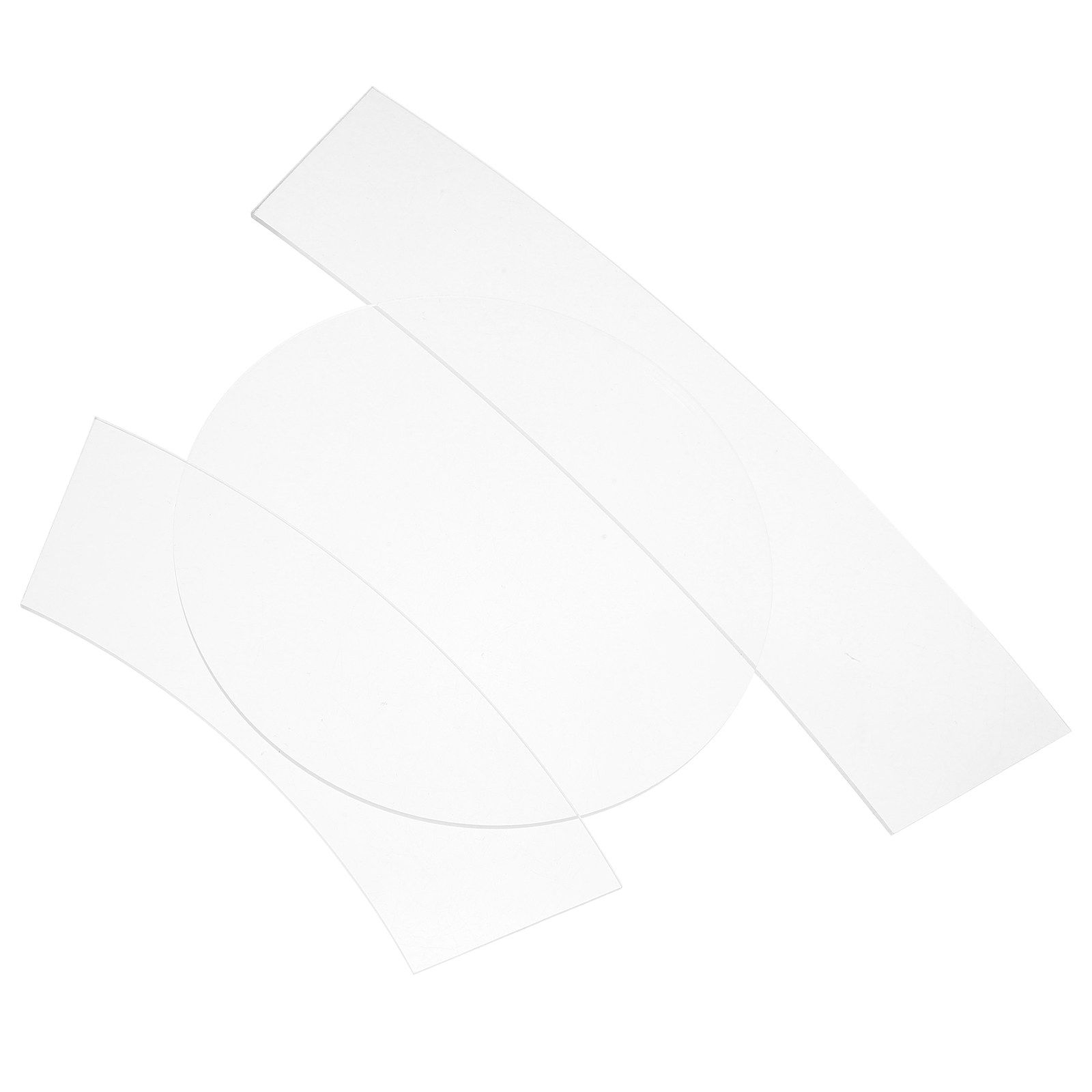 3Pcs Transparent Sewing Templa - Ruler Set Transparent recension och pris