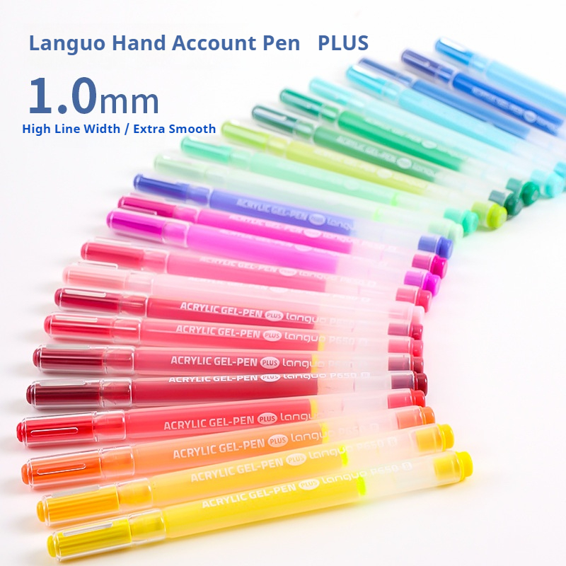 LANGUO 144/36 Colors Acrylic P - Gel Ink Pen Set recension och pris