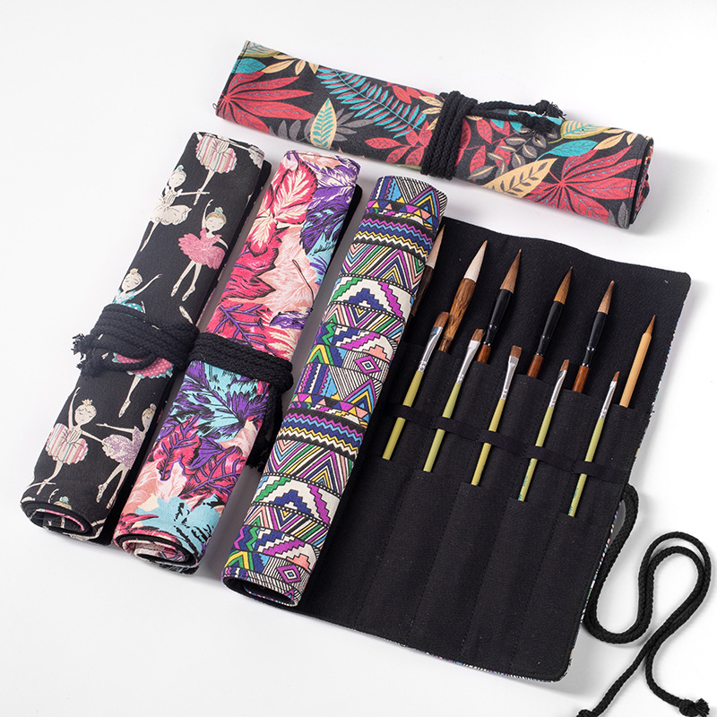 20 Holes Roll Pencil Case Scho - Pen Pouch Roll recension och pris