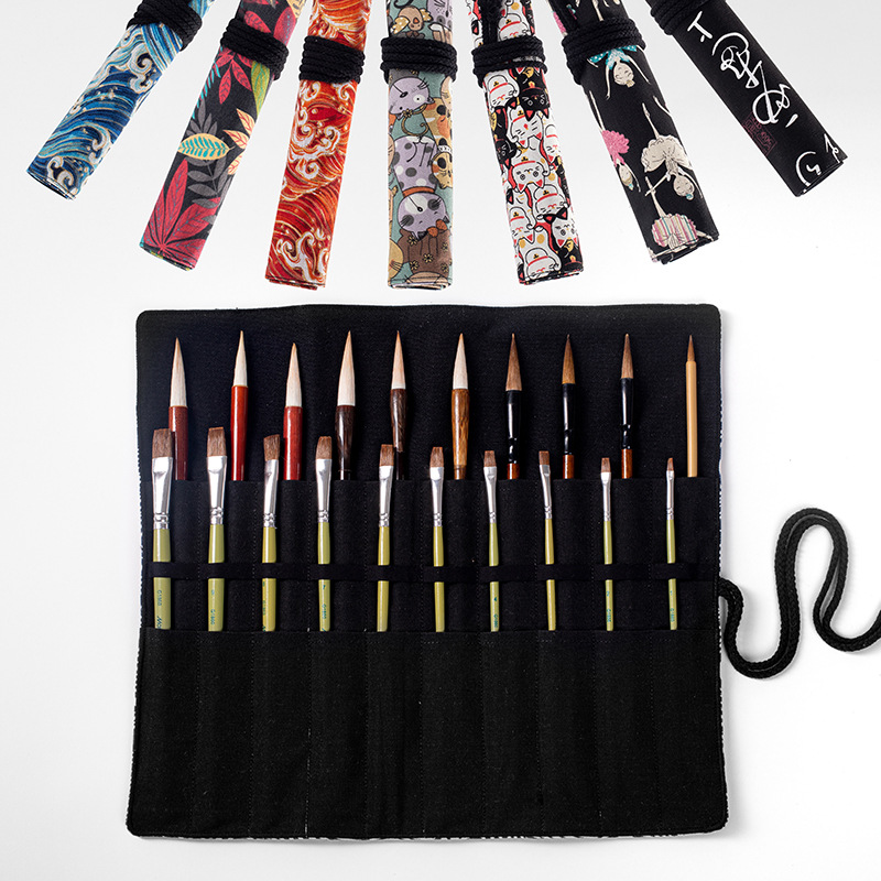 20 Holes Roll Pencil Case Scho - Pen Pouch Roll recension och pris