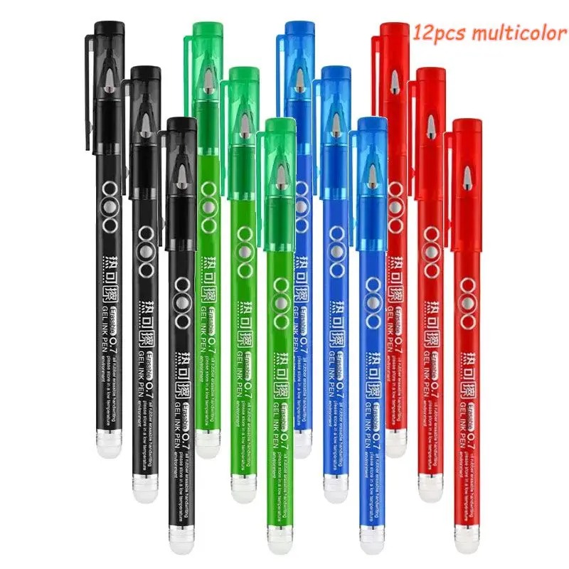 4/8/12PCS Heat Erasable Pens S - Gel Ink Pen Set recension och pris