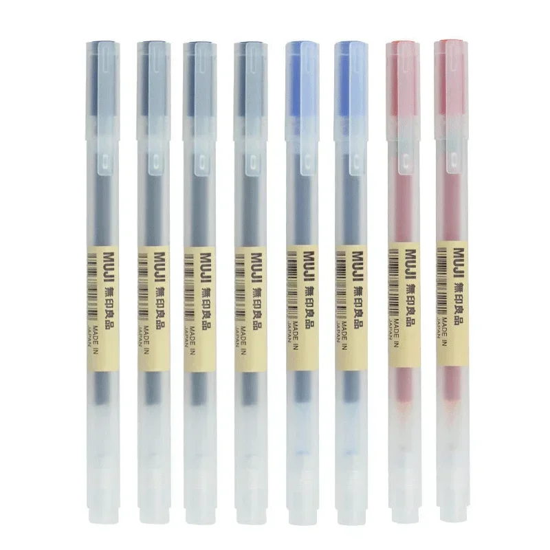6/8Pcs/Set MUJIs Gel Pen Black - Gel Ink Pen Set recension och pris