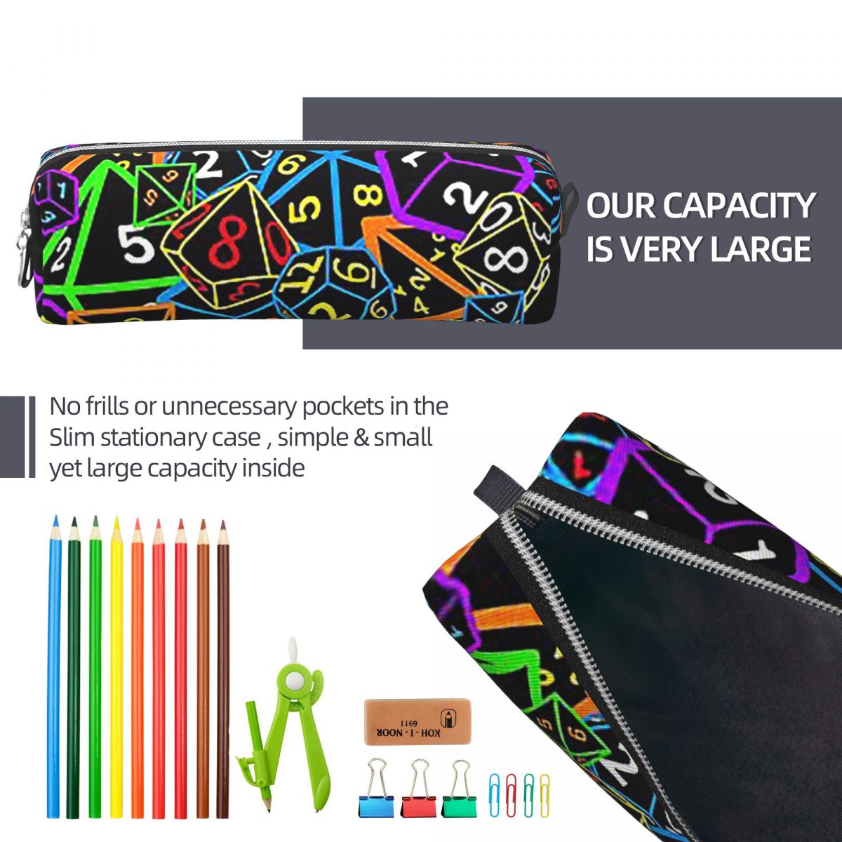 D And D (Dungeons And Dragons) - Pen Pouch Roll recension och pris