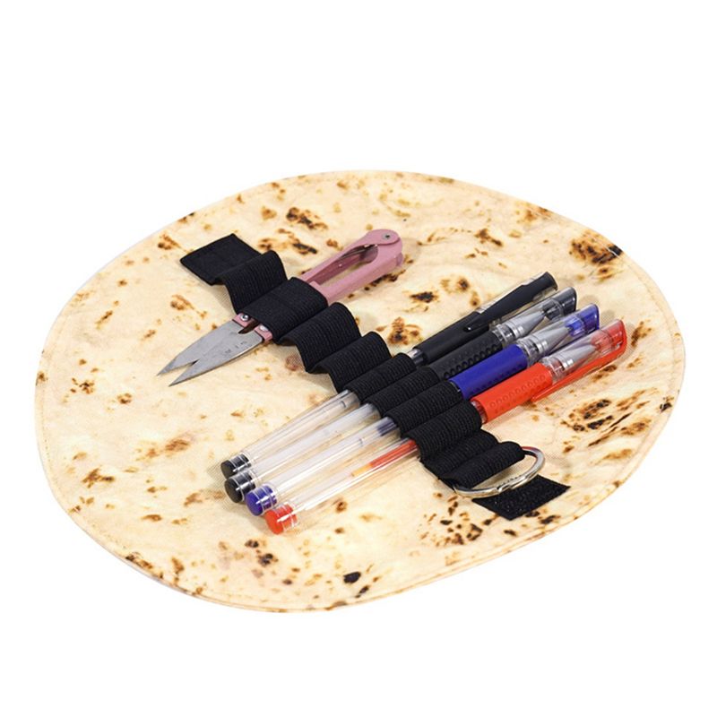 Burrito Pen Pencil Case Statio - Pen Pouch Roll recension och pris