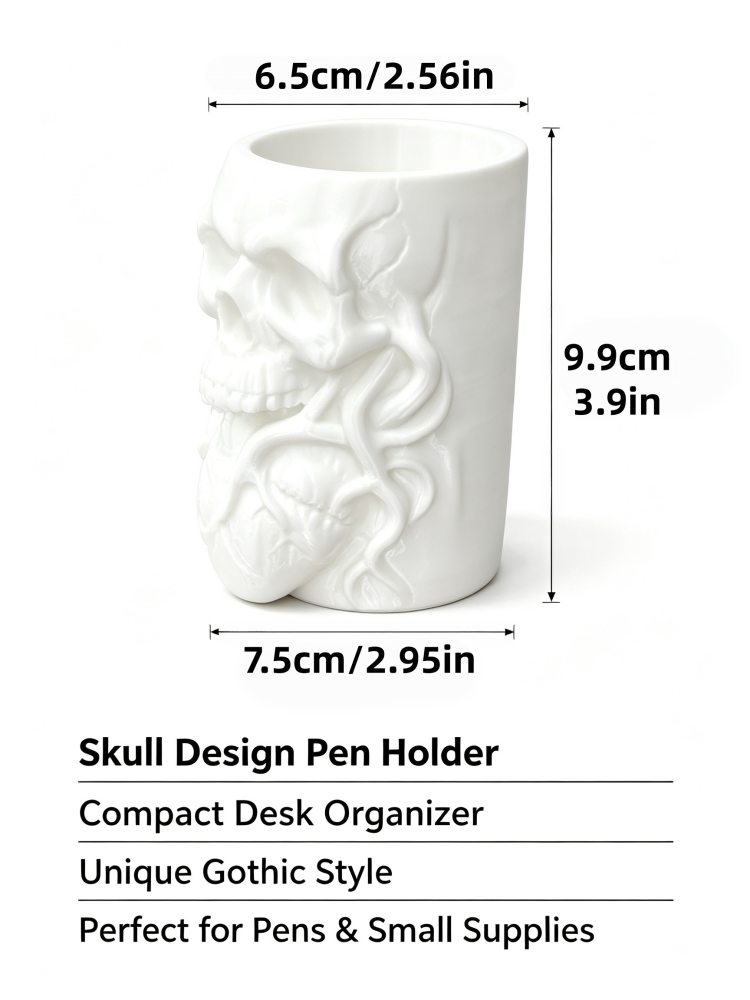 Dark Aesthetic Skull Heart Emb - Stationery And Office Supply Stores recension och pris
