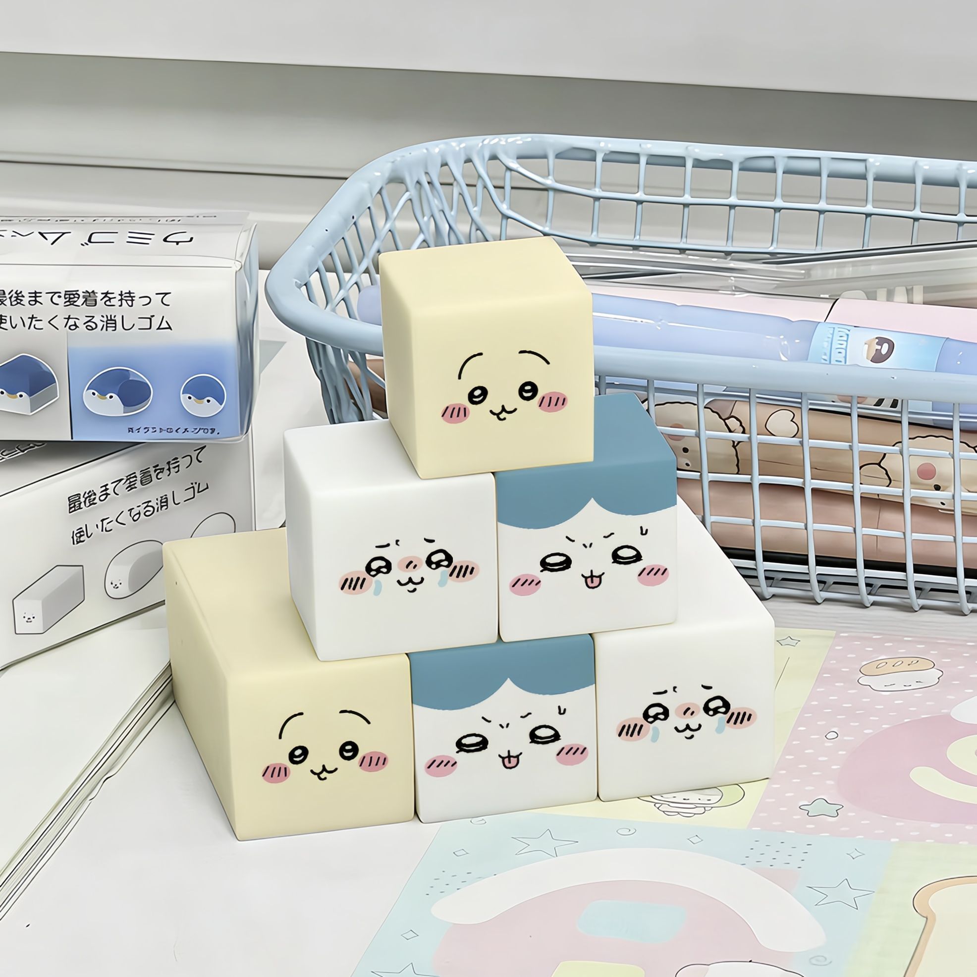 Chiikawa Eraser Cute Cartoon R - Stationery Office recension och pris