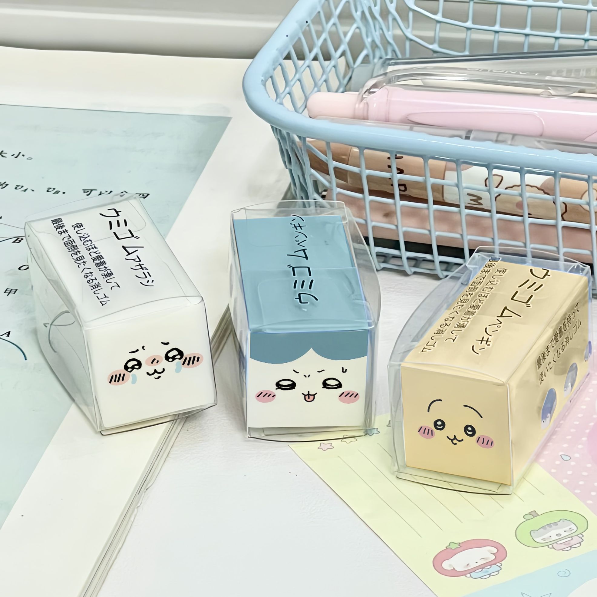 Chiikawa Eraser Cute Cartoon R - Stationery Office recension och pris