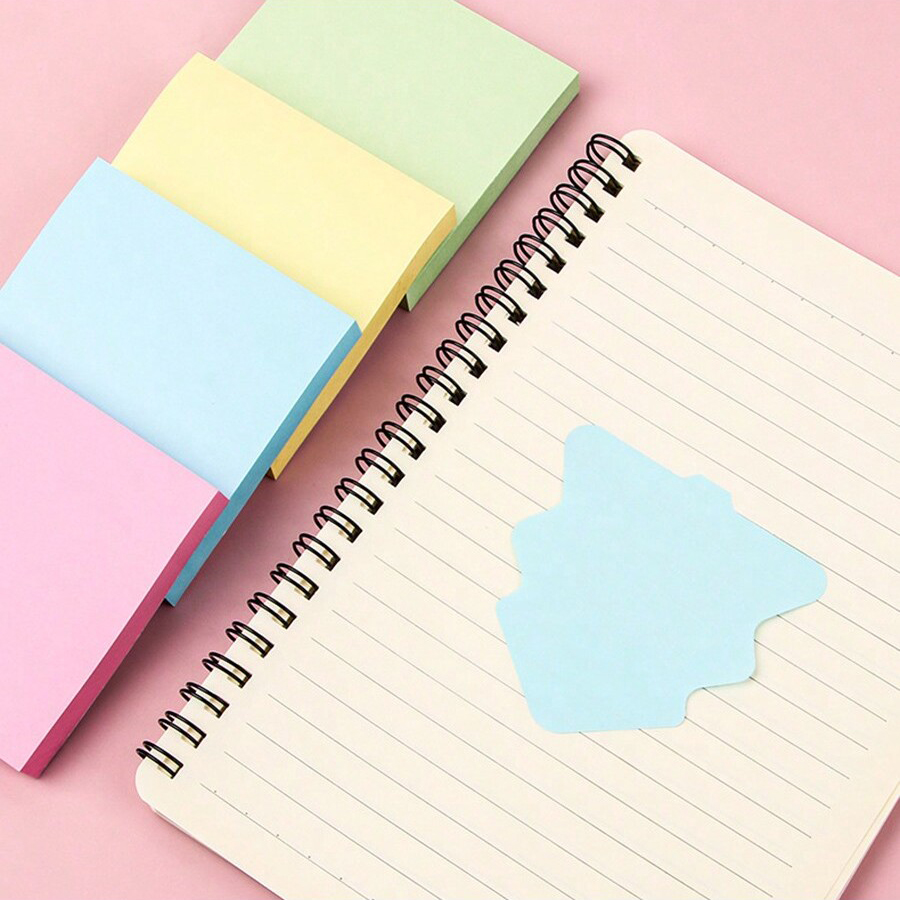100pcs 7.6cm Sticky Notes Pape - Office Stationery Supply List recension och pris