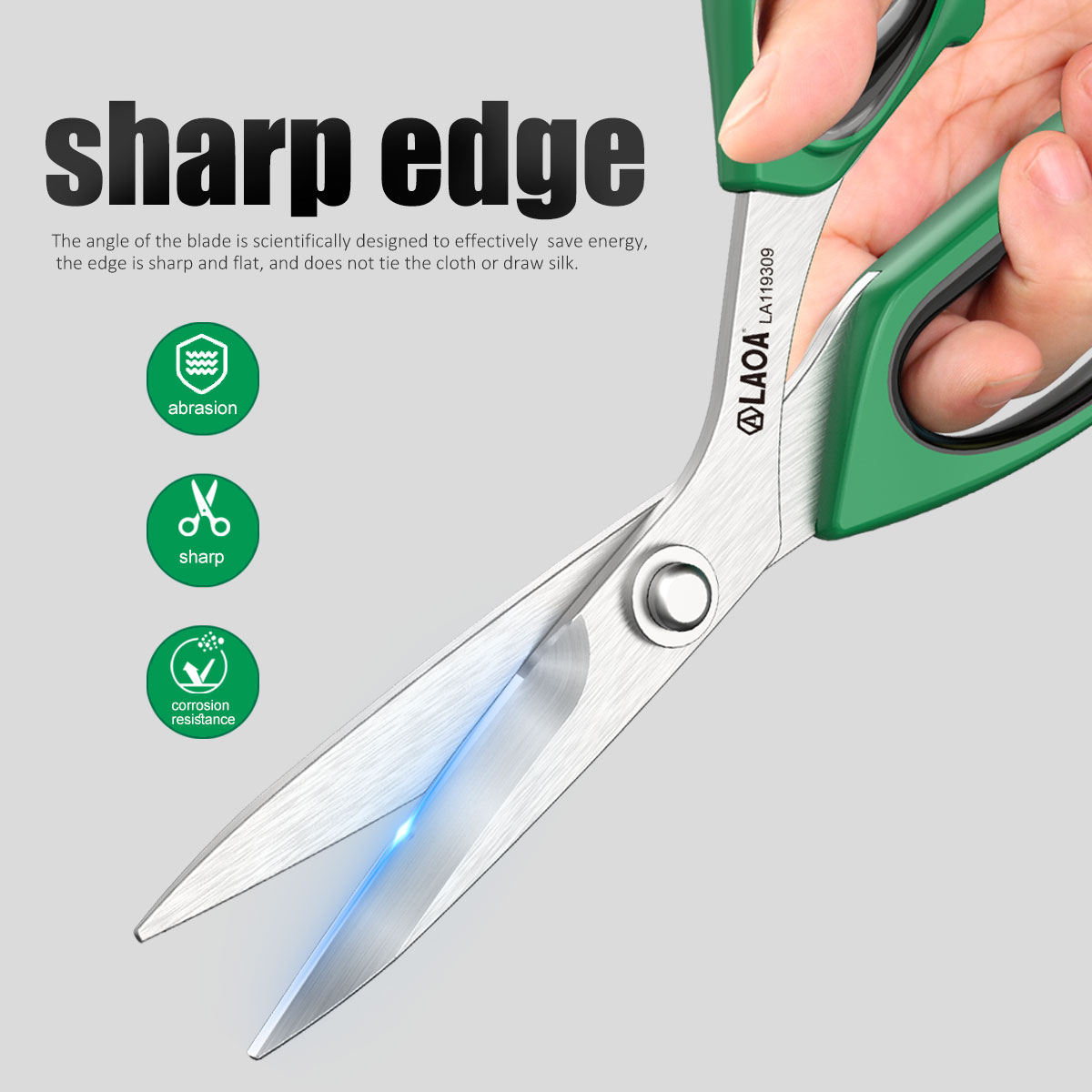 LAOA Stainless Steel Multi-Pur - Scissors Stainless Craft recension och pris