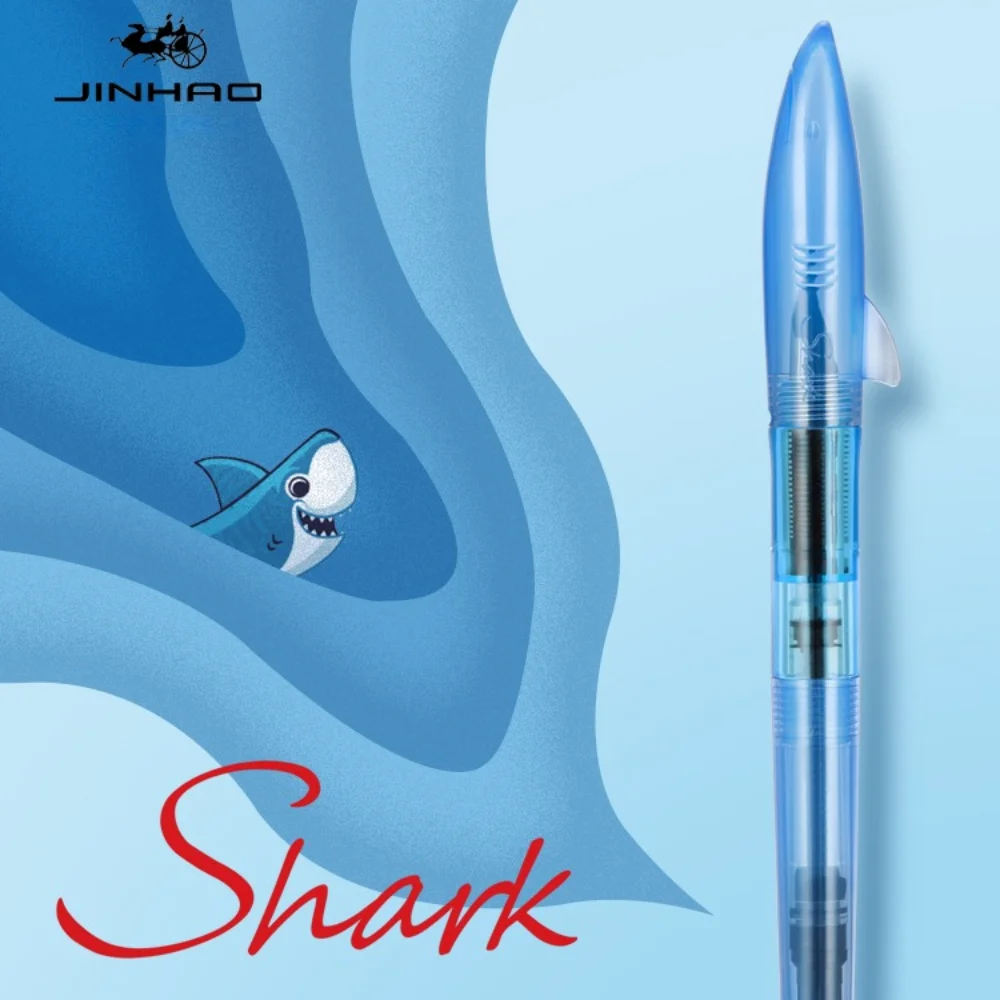 Jinhao Cute Shark Fountain Pen - Stationery Supply Business recension och pris