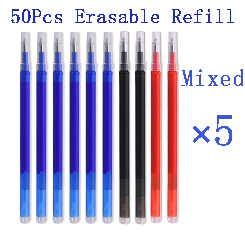50 Pcs/Set 0.7mm Magic Erasabl - Gel Ink Pen Set recension och pris