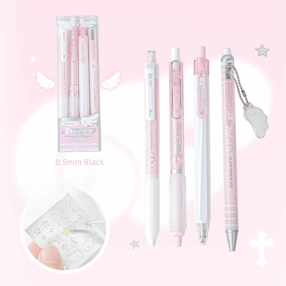New High Quality 4Pcs/Set 0.5m - Gel Ink Pen Set recension och pris